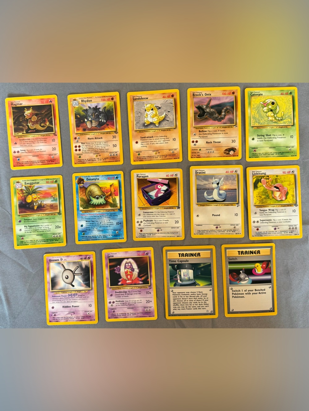 736 Pokémon Card Lot – Vintage + Modern | Rares, Holos, Trainers, Energies + Tin